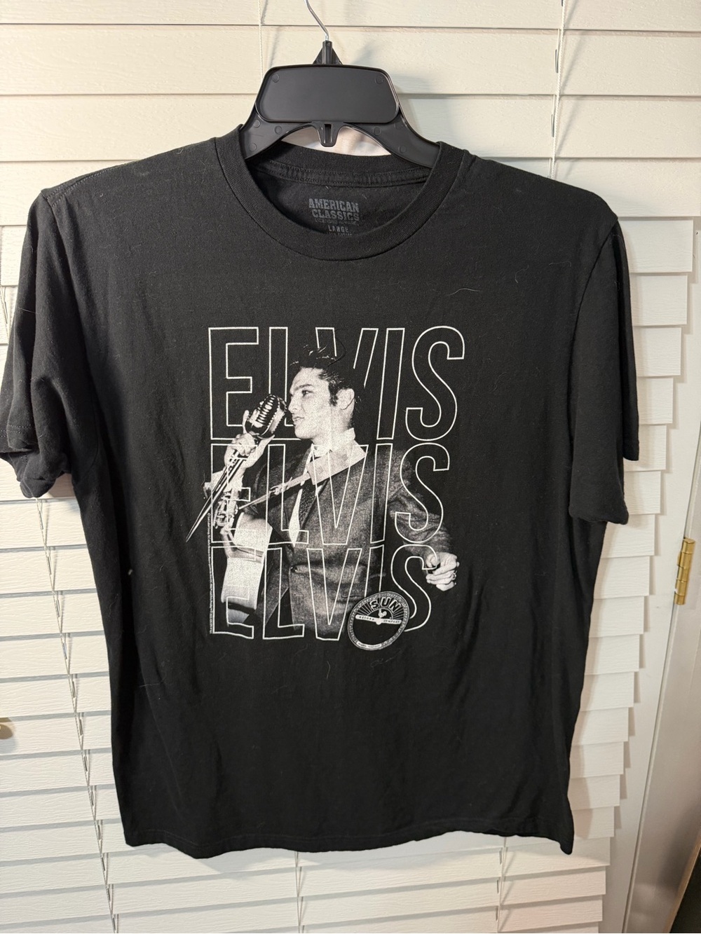 Black Elvis Graphic Tee